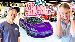 My Friend BOUGHT the FASTEST HYPERCAR IN THE WORLD! The Hamilton Collection's RIMAC NEVERA