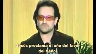 Bono habla sobre su fe, subtitulado español 1
