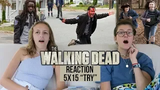 The Walking Dead - 5x15 Try - Reaction