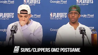 Devin Booker, Chris Paul x Coach Williams React To Suns Game 2 vs Clippers | April 18, 2023
