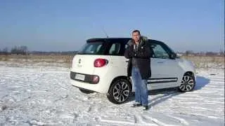 (ENG) Fiat 500L Pop Star 1.4 95hp - review and road test