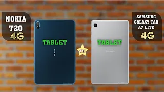 Nokia T20 4G vs Samsung Galaxy Tab A7 Lite 4G |  Tablet Compare | Which is Best 👍