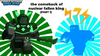 the comeback of the nuclear fallen king (PART 1) | TDS Meme