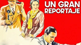 Un gran reportaje | Adolphe Menjou | Cine Negro | Crimen | Español