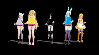 SexyLove - (MMD)FNAF girls