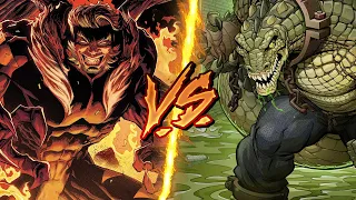 Sabretooth VS Killer Croc | BATTLE ARENA | Marvel VS DC Comics | DanCo VS