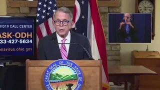 Gov. DeWine comments on allowing Cleveland Browns to let 12,000 fans in for games