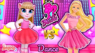 my barbie doll vs my Talking Angela makeover 💄💄#angela2