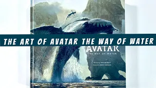 The Art of Avatar The Way of Water (flip through) Artbook