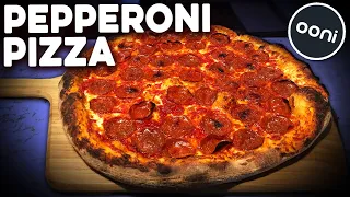 New York Style Pepperoni Pizza in the Ooni Koda 16