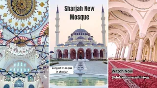 Sharjah New Largest Mosque | Sheikh Sultan bin Ahmed Al Qasimi Mosque #dubaidiarieswithriyaz