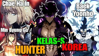 10 HUNTER KELAS S KOREA DI SOLO LEVELING