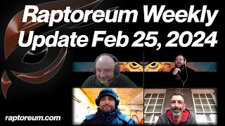 Raptoreum Weekly Update for February 25, 2024 (Chapters in Description)
