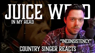 Country Singer Reacts To Juice WRLD In My Head (I'M BACK)
