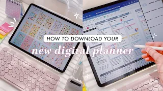 How to Download and Import Passion Planner Digital Files