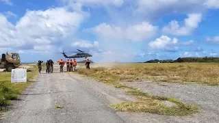 Helocasting in Kaneohe Bay