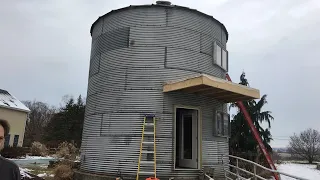 Old Grain Silo To Guest House Conversion.