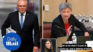 Labor Senator Penny Wong accuses Australia Prime Minister of a cover up