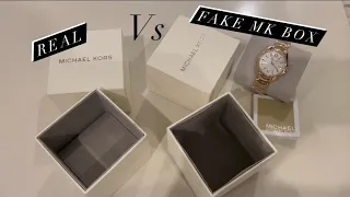 REAL VS FAKE MICHEAL KORS WATCH CASING