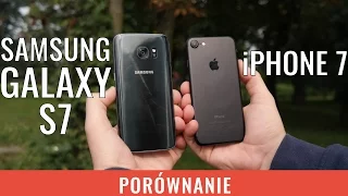 iPhone 7 vs Galaxy S7 - porównanie, test PL