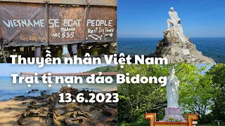 Thuyền nhân Việt Nam, Trại tị nạn đảo pulau Bidong, Malaysia 13.6.2023: Xót xa những bia mộ vô danh