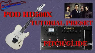 Line6 POD HD500X TUTORIAL PRESET (Audio slave - Like a stone Solo Guitar)