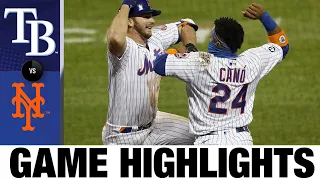 Pete Alonso homers, drives in 3 in Mets' 5-2 win | Rays-Mets Game Highlights 9/22/20