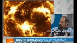 Vivo en Argentina - Ciencia y tecnología - Tormenta solar - 11-09-12