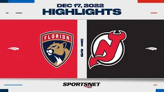 NHL Highlights | Panthers vs. Devils - December 17, 2022