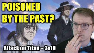 POWER AND PARENTHOOD? || GERMAN watches Attack on Titan 3x10 - BLIND REACT-ANALYSIS