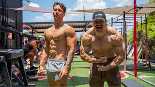 NATURAL vs. ENHANCED Bodybuilder Workout w/ Vincent Cole