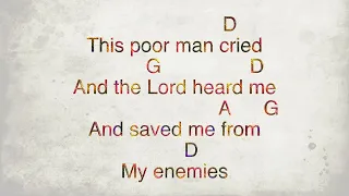 Psalm 34 the brooklyn tabernacle choir | Chords | Lyrics