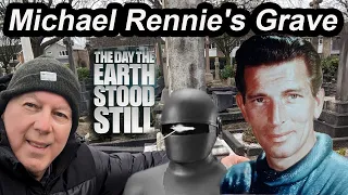 Michael Rennie's Grave  Leading Actor From The Day The Earth Stood Still