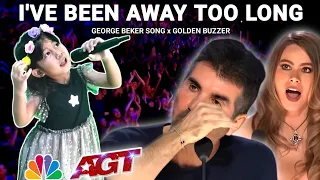 6 Years Old Sing a Song I've Been Away Too Long (George Beker) The judges shocked with amazed Voice