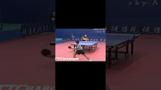 Jörgen Persson Destroying Opponent With His SIGNATURE BACKHAND! #shorts #tabletennis