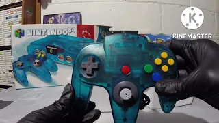 Nintendo 64 Funtastic Ice Blue Unboxing #nintendo64 #unboxing