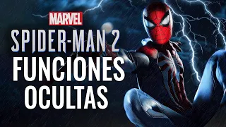 FUNCIONES OCULTAS & MECÁNICAS SECRETAS MARVEL'S SPIDER-MAN 2