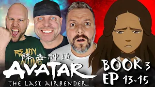 First time watching Avatar The Last Airbender reaction Book 3 ep 12-15