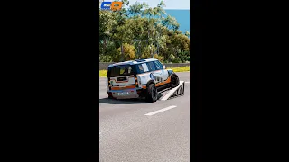 Satisfying Rollover Crashes - BeamNG drive CRAZY DRIVERS