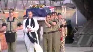 Fallen soldier's body returns home