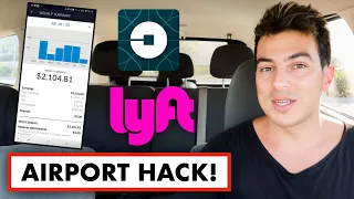 How To HACK Uber & Lyft Airport Rides with Destination Filters To Make MORE MONEY!