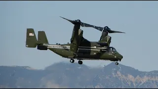 V-22 OSPREY TEST FLIGHT Presidential MV-22 Osprey Returns to Flight After Grounding