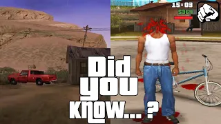 GTA San Andreas Secrets and Facts 7