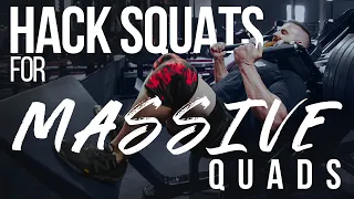 Quad Sweep and Huge Legs with Hack Squats