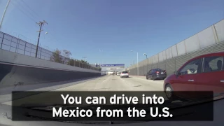 Crossing The Border Into Mexico: A Demonstration