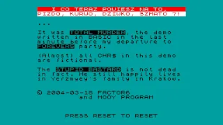 Total Murder - Factor6/Hooy-Program  [#zx spectrum AY Music Demo]