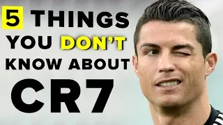 5 things you didn’t know about Cristiano Ronaldo