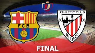 BARCELONA vs ATHLETIC BILBAO | Copa del Rey Final 2021 (17 April 2021) | PES Prediction