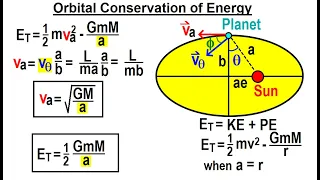 Astrophysics: Binary Star System  (27 of 40) Orbital Conservation of Energy