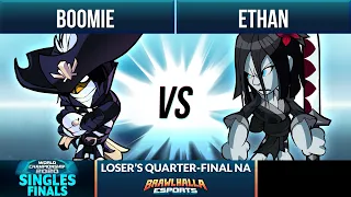 Boomie vs Ethan - Loser's Quarter-Final - Brawlhalla World Championship 2020 - 1v1 NA